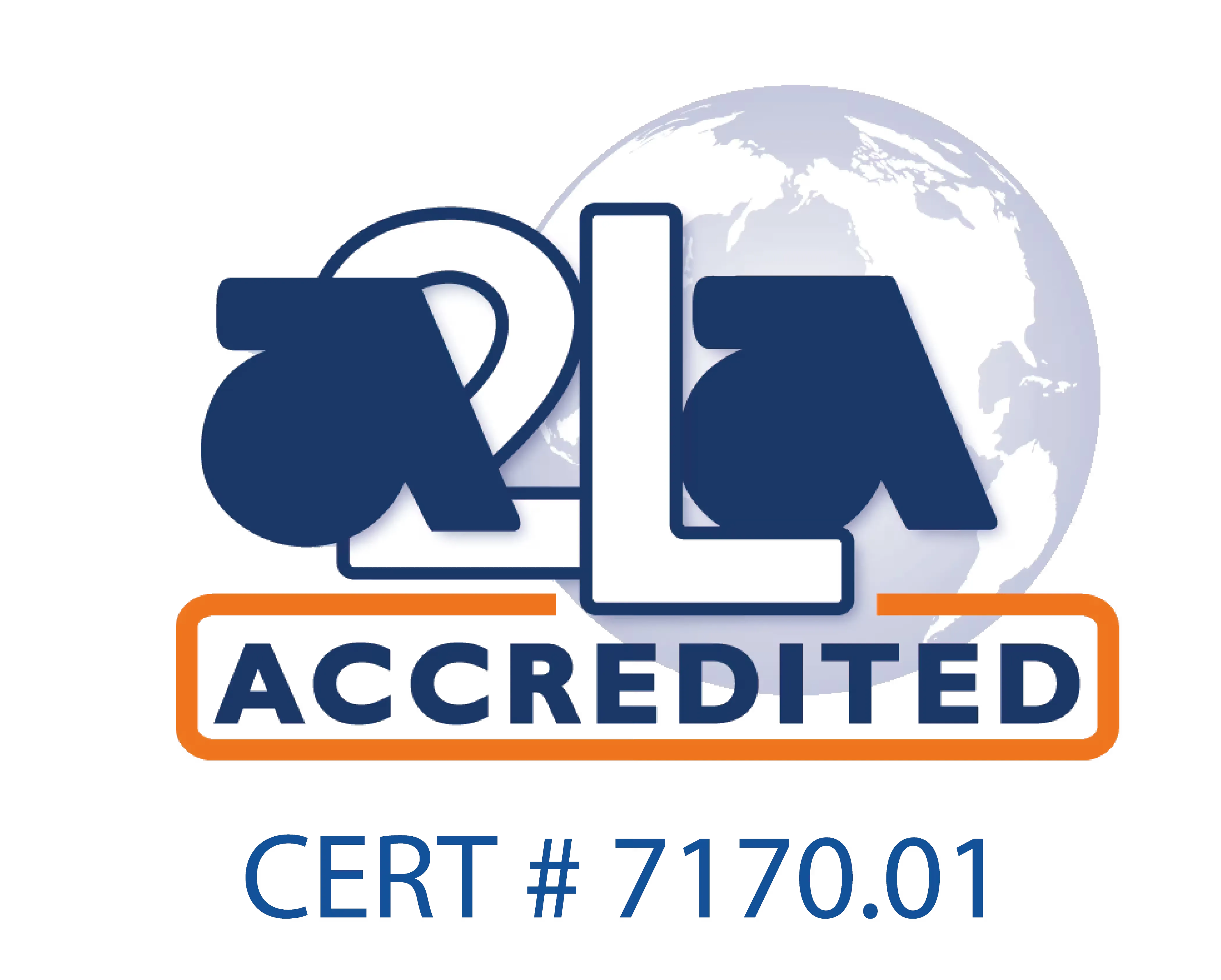 Acreditación A2LA 7170.01